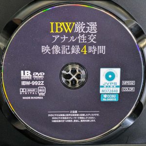 I.B.WORKS　IBW-992Z　R8.4　アナル性交映像記録【4時間】
