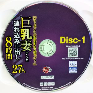 熟女JAPAN　3JUJU-385R8.5　巨乳妻 ナンパ 連れ込み中出し【27人8時間2枚組】