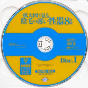 サクラ　SKRD-156R8.5　拡大図で見る陰毛の薄い性器【8時間2枚組24人】